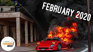 Supercar Fails  - Best of February 2020