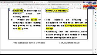 Lecture |7|Accounting For Partnership Firm |DK Goel |12.12.2022|For Class 12th|Ca. Rakesh Roshan