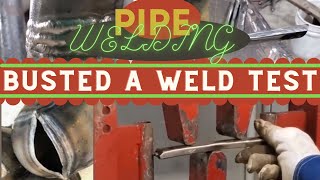 Busted a weld test | How to repair over penetration in your root pass |open root stick welding.