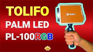 Tolifo Palm LED PL-100RGB Review | Video & Photography Light For Content Creators 💡