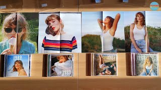 Taylor Swift - 1989 (Taylor's Version) / cd unboxing 4 versions with posters /