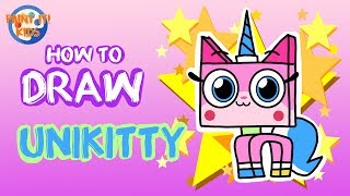 Drawing for kids - How to Draw Unikitty - Unikitty! Cartoon Network - Art for kids