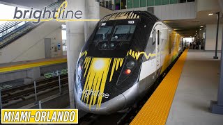 Riding Florida's BRAND-NEW High-Speed Train Service! | Brightline | Miami - Orlando