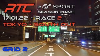 LIVE: RTC Serie Season 2022.1 Grid 2a Rennen 2 @ Tokyo South Out (JP)