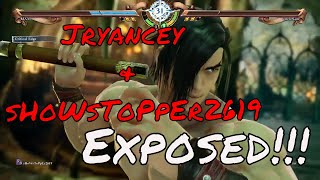 Jryancey & sHoWsToPpEr2619 Exposed!! Soul Calibur VI Rage Quitters