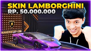 AKHIRNYA KELUAR SKIN LAMBORGHINI SENILAI RP 50.000.000 ?! NGERI MAHAL BANGET COY !! - PUBG MOBILE