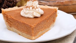 Easy & Creamy Pumpkin Pie