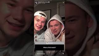 Livestream of Marcus & Martinus (23.11.19)