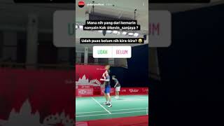 SESI LATIHAN KEVIN SANJAYA DAN PRAMUDYA UNTUK PERSIAPAN BWF WORLD TOUR FINALS 2021!🇮🇩🔥