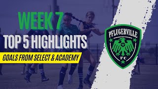 Pflugerville FC Top 5 Highlights: Week 7