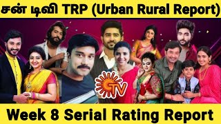 Sun Tv Serial 8th week TRP Ratings | Prime time or Non Prime time | Sun Tv Serials TRP Ratings