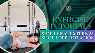 The Green Door Life - Side Lying External Shoulder Rotation