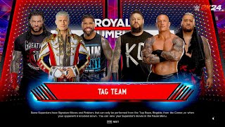 Roman Reigns Cody Rhodes Jey Uso Vs Randy Orton Kevin Ownes Solo Sikoa 6 Man Tag Team Match