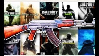 The evolution of the ak- 47 in call of duty