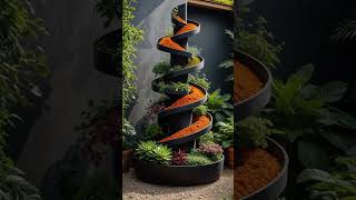 Latest House Garden Design: Beautiful Easy Garden Design: Balcony New Design Garden