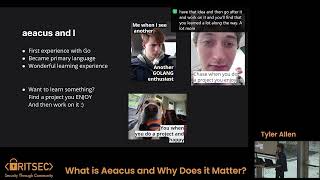 What is Aeacus and Why Does It Matter to You? - Tyler Allen