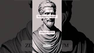 Man conquers the world... | Zeno of Citium