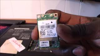 How To Remove And Replace The WiFi Card On The Dell Inspiron 1525 Laptop Computer