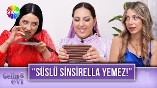 Selin Gelin'den misafirlerine Dubai çikolatası ikramı! | Gelin Evi 1388. Bölüm