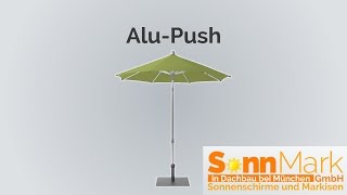 Glatz Sonnenschirm ALU-PUSH, SonnMark GmbH