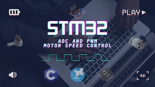 STM32 DC MOTOR SPEED CONTROL WITH POT / PWM & ADC