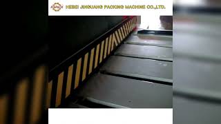 Chain feeding type 1400-3200mm corrugated carton board rotary slotting die cutting 4 knife machine