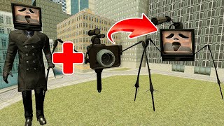 NEW UPGRADED TV MAN STRIDER VS ALL SKIBIDI TOILET BOSSES in Garry's Mod!