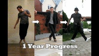 Electro Swing Dance Progress Timeline - 1 Year!