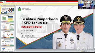 Rapat Fasilitasi RKPD Kota Sungai Penuh Tahun 2025