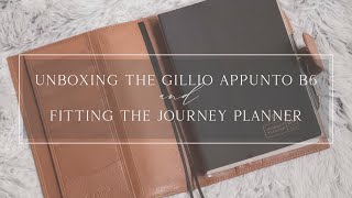 Gillio Appunto B6 | Fitting the Journey Planner #journeyplanner #planner #gillioappunto #gillio