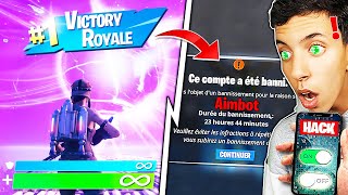 J'ai ESSAYÉ 10 FAÇONS de me faire BAN sur Fortnite...(mauvaise idée)