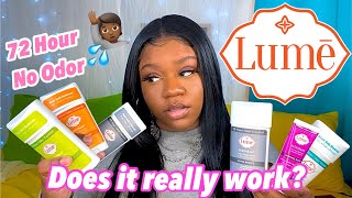 Lumé Deodorant Review | 72 HOUR ODOR CONTROL | WHOLE BODY DEODORANT | Tee Bee