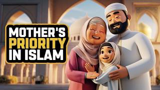 Mothers priority in islam | Respect your mother islam #hadith #kidsquranchannel