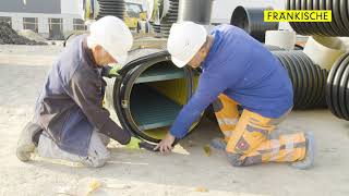 SediPipe L plus 600/12: installation of a stormwater treatment system | FRÄNKISCHE