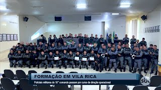 Policiais militares do 10° comando passam por curso de direção operacional