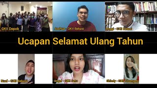 Ucapan Selamat Ulang Tahun dari Cabang-Cabang untuk GOAL YOUTH CIKARANG ( GKII Cikarang )