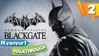 Batman: Arkham Origins Blackgate - Deluxe Edition Walkthrough - PART 2 - Explosion at Blackgate