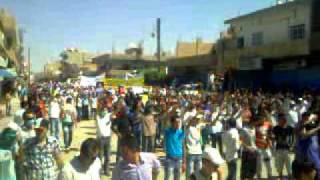 Dissident demonstration in al-Qamishli (Qamişlo, Syria) - September 9, 2011 www.kurdwatch.org