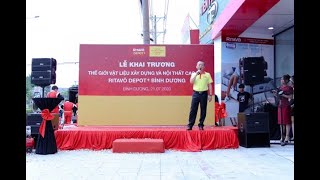 Khai trương Showroom Thế giới VLXD và Nội thất cao cấp Ritavo Depot+ đầu tiên tại Bình Dương