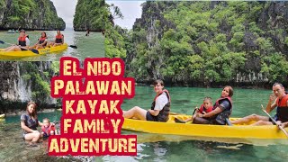 Kayak family adventure in Elnido Palawan @lyntatatv