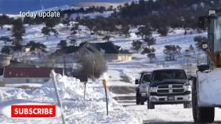 4 feet deep: Historic 'winter' storm means September snow day for kids in Browning, Montana