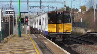 HD Ex TFL/London Overground 315827/822 depart Milton Keynes Central