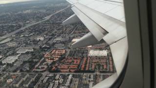 American Airlines (new 737-800) Miami to Guatemala complete video