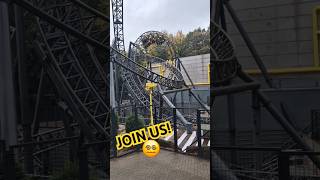 Join us! 😵‍💫 #altontowers #thesmiler #rollercoaster