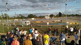 Northampton Shaleway Caravan Destruction Derby