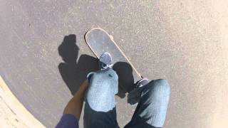 First-Person Skateboarding - Pressure Flip