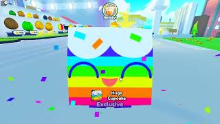 OMG! Hatching new HUGE CUPCAKE in Pet Simulator X ROBLOX