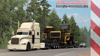 ATS | Special Transport | Denver (CO) - Colorado Springs (AZ) | Peterbilt 386 (6x4) | Timelapse