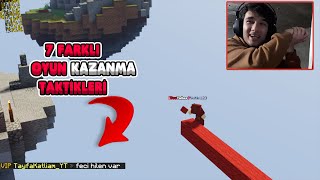 7 FARKLI OYUN KAZANMA TAKTİKLERİ-!!!minecraft craftrise bedwars