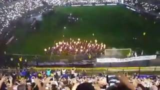 Celebracion De La Hinchada De Boca Jr Vs Union Santa Fe